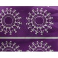 thumbnail image 4 of oneOone Georgette Viscose Fabric Stripe & Mandala Block Print Fabric BTY 42 Inch Wide, 4 of 4