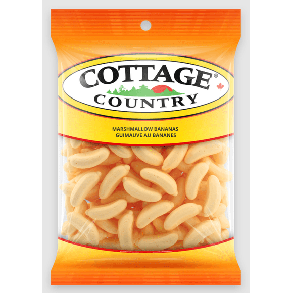 Cottage Country Marshmallow Bananas 600g