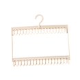 thumbnail image 2 of Underwear Hanger Closet Organizer Rotatable Windproof Clothes Drying Hanger with Pink 36clips, 2 of 9