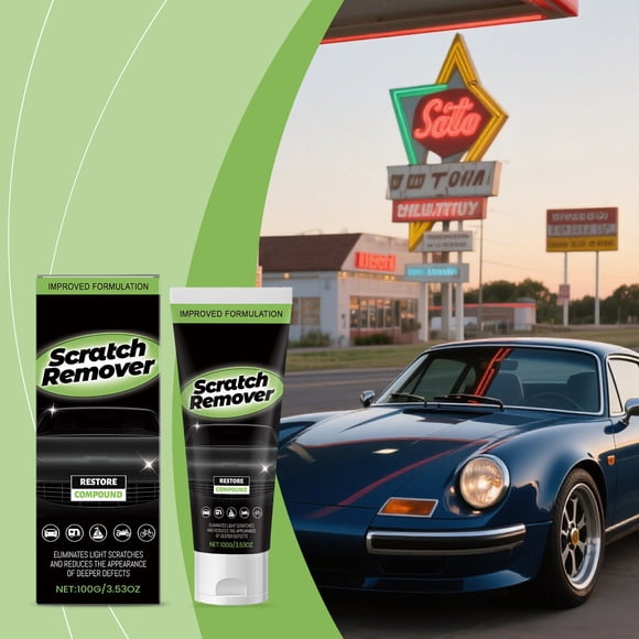 QIPOPIQ Automotive Scratch Remover Repairs Scratches, enhances Glossiness, and restores Flawless paintwork