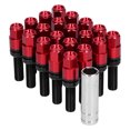 thumbnail image 1 of 20pcs Steel Extended Lug28mm Thread with Sleeve Universal for Car, 1 of 7