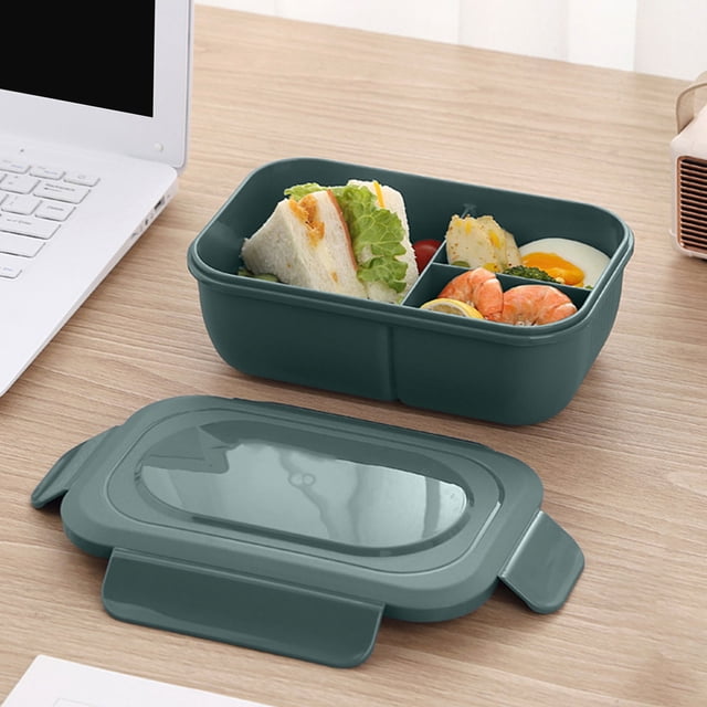 XYAIYT Microwaveable Silicone Lunch Box with Compartments for Meal Prep Sturdy and Eco Friendly Containers for Adults and Dishwasher Safe Food Storage Solution