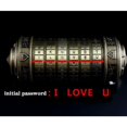 thumbnail image 4 of AMERTEER Da Vinci Combination Lock Toy Metal Wedding Gift Guard or Valentine‘s Day Escape Code Puzzle, 4 of 7