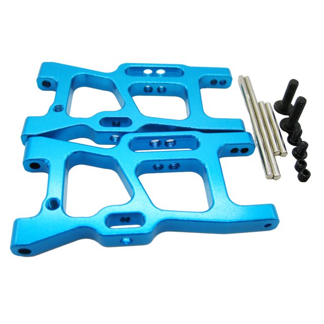 mmirethe 1/14 LC Racing S With Front Lower Arm For Improved Handling Improve Performance blue 3Set