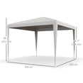 thumbnail image 3 of Outsunny Tente de Fête, Auvent de Gazebo Portable Abri pour Événements Blanc, 3 of 10