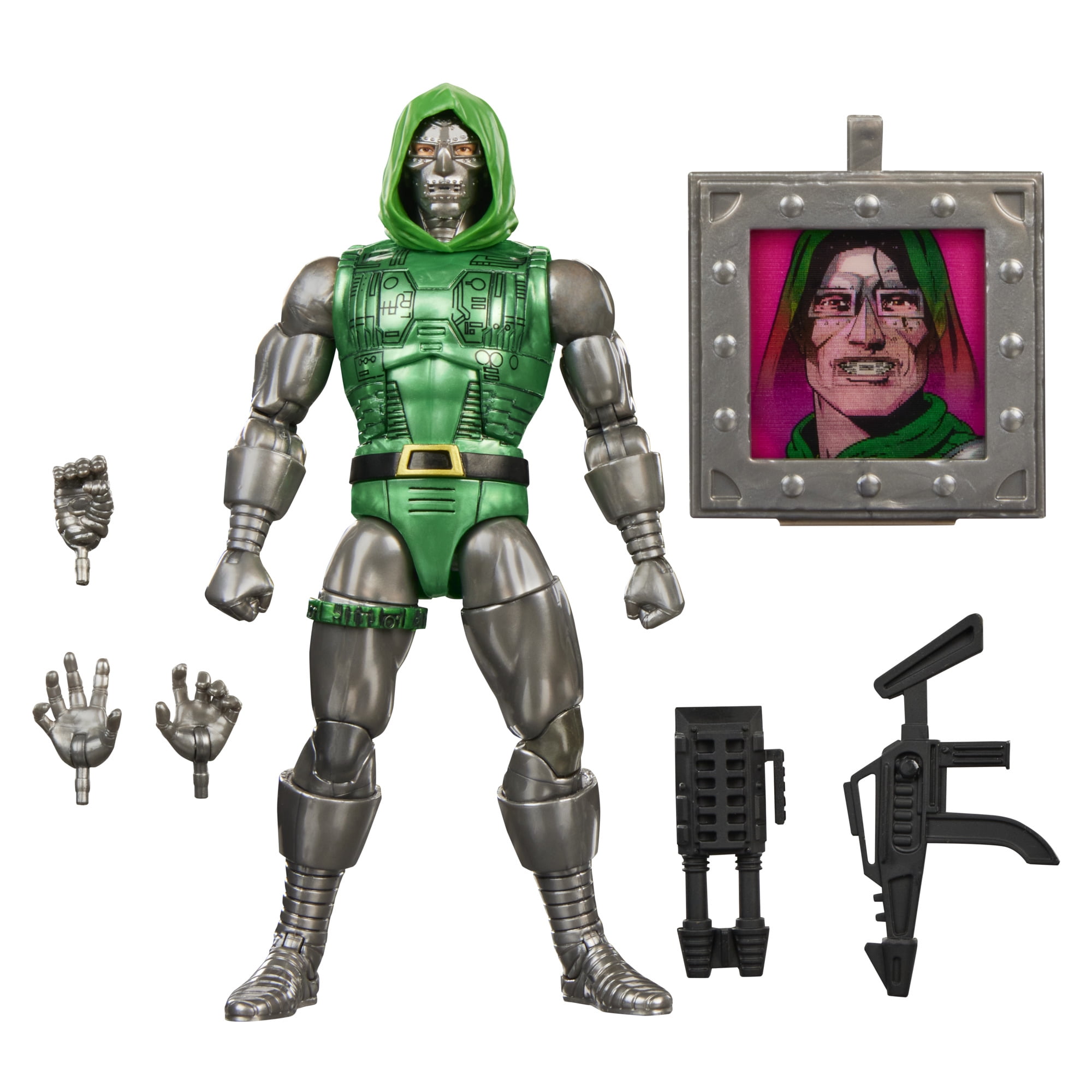 Marvel Legends Series Secret Wars Doctor Doom, Fantastic Four Comics Collectible 6 Inch Action Figure