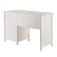 thumbnail image 5 of Pupitre de bureau Delta de Winsome en blanc - 10147, 5 of 5