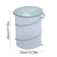 thumbnail image 4 of MTBLYS Laundry Basket Bag Foldable Mesh Storage Basket 17.71X13.77 Inch Breathable Clothes Hamper Multicolor Lightweight Laundry Bin for Home, 4 of 7