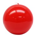 thumbnail image 1 of Unscented High Gloss Red Round Candle, 1 of 5
