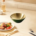 thumbnail image 4 of Bol à Soupe Compact en Acier Inoxydable, Conception Isolée pour Nouilles Froides, Plats de Riz et Repas Quotidiens de Cuisine, 4 of 9
