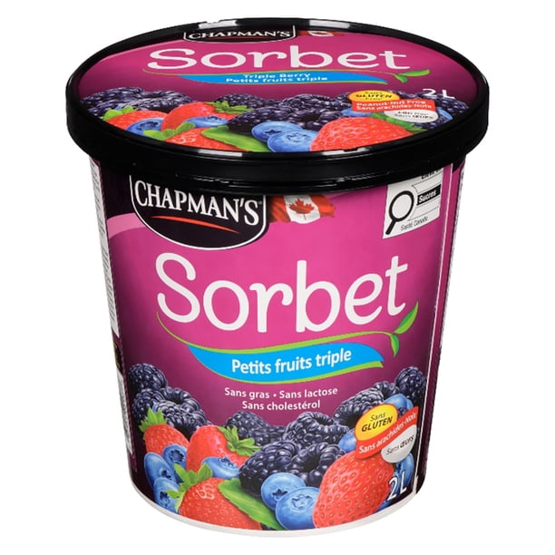 Chapman's Triple Berry Sorbet in a Tub - Walmart.ca