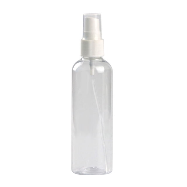 QualitChoice 80ml Portable Travel Transparent Plastic Perfume Empty Small Spray Bottle transparent 100ml 1Set