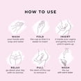 thumbnail image 3 of SHORDY Menstrual Cups, Set of 2 (Small + Large) with Box (Pink), 3 of 10