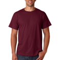 thumbnail image 2 of Fruit Of The Loom Mens HD Cotton Short Sleeve Crew T-Shirt, M, Maroon, 2 of 8