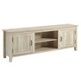thumbnail image 1 of Pemberly Row 70" TV Console with 2-Side Doors and Storage in White Oak, 1 of 6