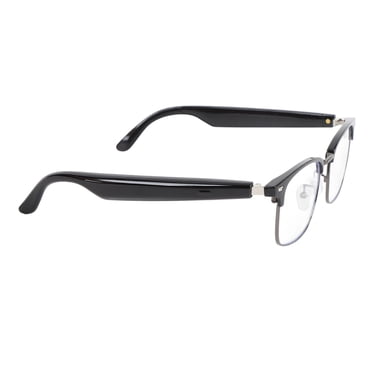 Lunettes de traduction IA, verres de Traductrices Bluetooth traduction en temps réel, lumière Anti-Bleu, Lunettes d'appel de musique Intelligentes Élégantes légères pour