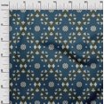 thumbnail image 2 of oneOone Silk Tabby Fabric Swirl Ikat Print Fabric BTY 42 Inch Wide, 2 of 4
