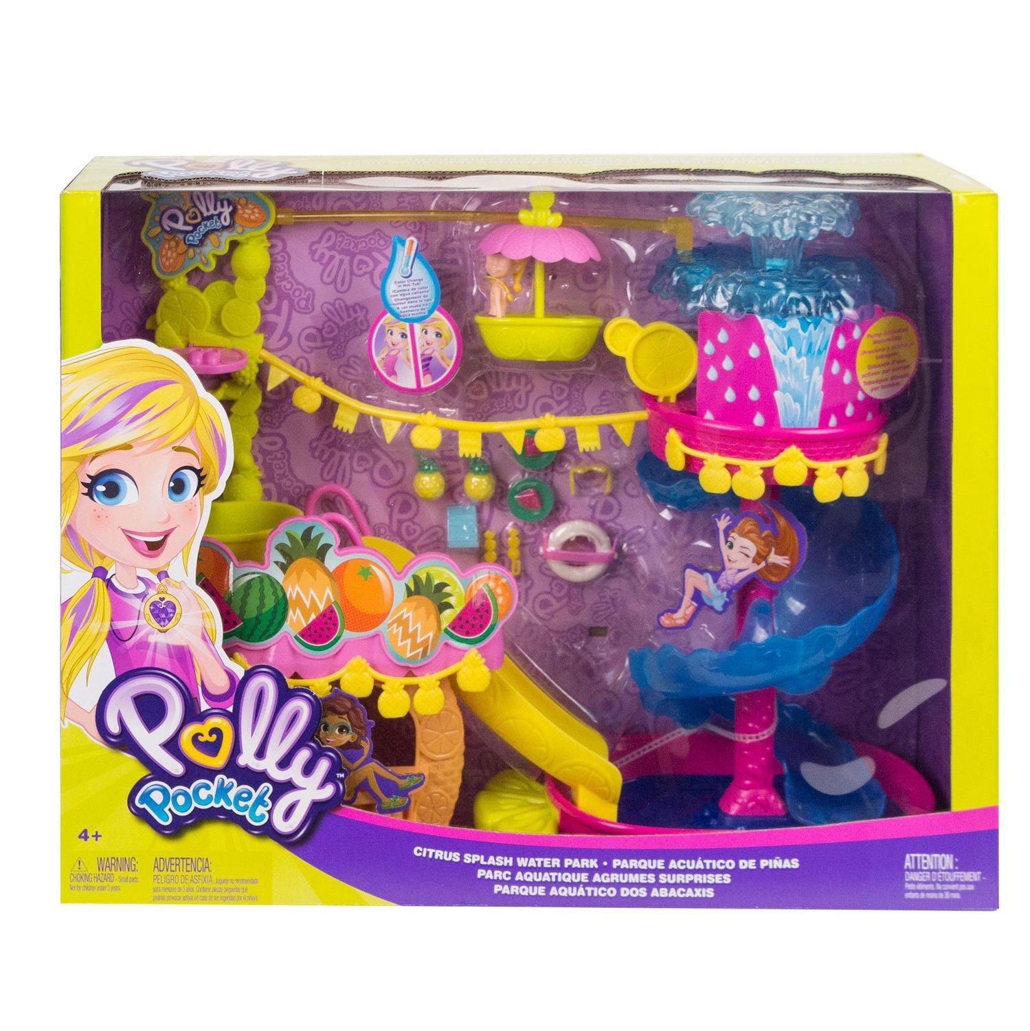 Polly Pocket Parc Aquatique Agrumes surprises