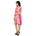 thumbnail image 2 of Bimba Kaftan en Polyester pour Femmes Couverture de Plage Courte Caftan Floral, 2 of 8