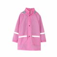 thumbnail image 1 of KIHOUT Manteau d'Hiver Saison des Pluies Imperméable pour Enfants Veste Imprimé Mignon à Capuche Mi-Longue avec Poches, 1 of 8
