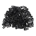 thumbnail image 4 of simhoa 100 Pieces Plastic Paracord Cord Locks Clip Buckle Toggle 1 Hole Toggle Stoppers, 4 of 6