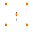 thumbnail image 2 of QualitChoice 360° Rotation Imperméable à l'Eau Dérive Canne à Pêche Mousse Lueur Dérives Alarme Bouée Forte Résistance à la Traction pour l'Eau Salée Orange 5Set, 2 of 6