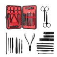 thumbnail image 1 of 18Pcs Manucure Set Coupe-Ongles en Acier Inoxydable Couteau de Pédicure Kit à Outils pour la Maison, 1 of 8