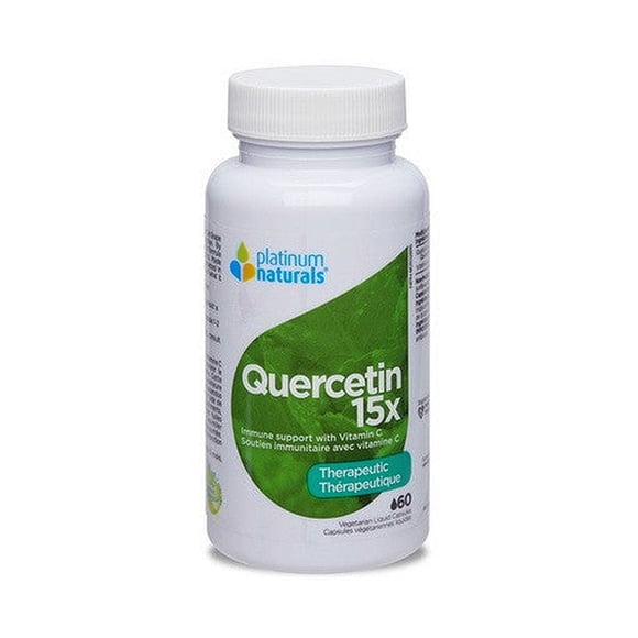 PLATINUM NATURALS Quercetin 15x, (60 Softgels)