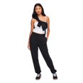 thumbnail image 2 of No Boundaries Women's Oversized Fleece Jogger, 2 of 6
