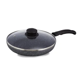 Aluminium 2 Ensemble de produits de cuisine non incrustés avec poignée amovible