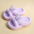 thumbnail image 5 of Birdeem Toddler Slippers Baby Girls Cute Cartoon Rabbit Eva Soft Non-Slip Thick Bottom Outdoor Slippers, 5 of 5