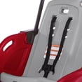 thumbnail image 3 of Foundations Gaggle Parade 6-Seat Buggy Stroller, Durable Multi-Child Daycare Stroller with Safety Harnesses, Red/Gray, 3 of 5