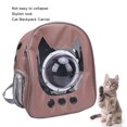 thumbnail image 3 of Cat Carrier Backpack, Portable Travel Carrier Backpack Breathable Cat Carrier Large Space Bubble Expandable Backpack Carrier Transparent Pet Carrier for Travel Hiking, 3 of 7