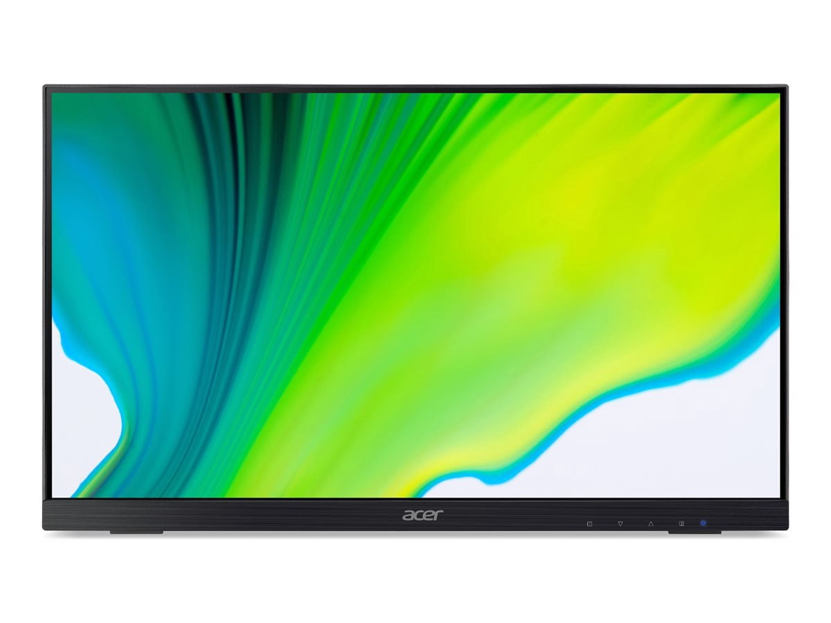 Acer UT222Q bmip - UT2 Series - LED monitor - 22" (21.5" viewable) - touchscreen - 1920 x 1080 Full HD (1080p) @ 75 Hz - IPS - 250 cd/m������ - 1000:1 - 4 ms - HDMI, VGA, DisplayPort - speakers - black