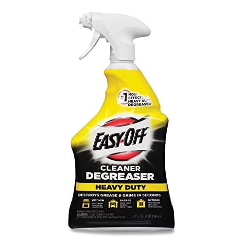 Easy Off Heavy Duty Degreaser Cleaner Spray, 32 Ounce