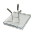 thumbnail image 1 of jifeng Metal Arm Display Stand Easel Easel with Acrylic Base for Small Collectibles C, 1 of 9