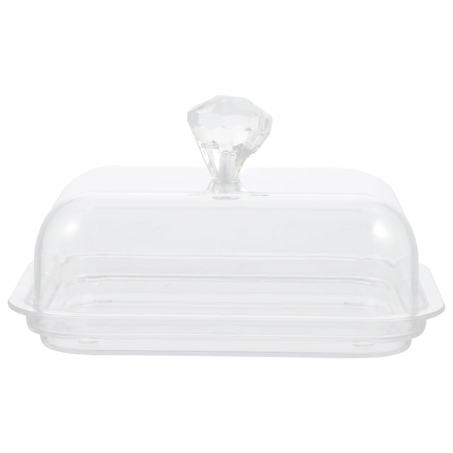SHISUYAN 1 Pce Boîte à Beurre Boîte de Conservation pour Aliments Croustillants Étui de Rangement pour Beurre avec Couvercle