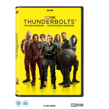 Thunderbolts - Bilingual - DVD | Florence Pugh, Sebastian Stan, David Harbour, Julia Louis-Dreyfus | Disney, Marvel | Action, Adventure