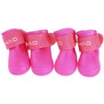 thumbnail image 2 of CAROOTU Pet Rain Boots Waterproof Anti-Slip Paw Protection Rain Snow Shoes for Small and, 2 of 5