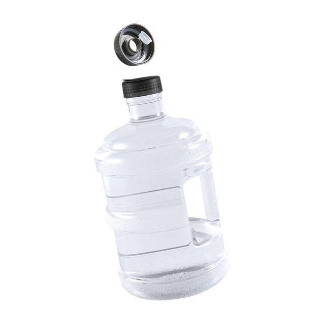 DYNWAVECA Contenants d'Eau Réservoir d'Eau Bouteille d'Eau Réutilisable Porte-Bouteille d'Eau Pichet d'Eau Portable avec Poignée pour Conduite Urgence Camping Pique-Nique 18,9 L 48 cm X 28 cm