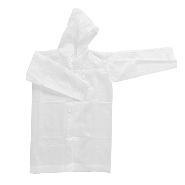 Poncho de Pluie Transparent Imperméable pour Festivals et Activités de Plein Air avec Écran Météo Léger