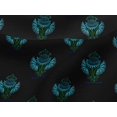 thumbnail image 4 of oneOone Viscose Jersey Fabric Floral Block Print Fabric By The Yard 60 Inch Wide, 4 of 5