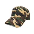 thumbnail image 2 of Washed Plain Baseball Cap, Retro Adjustable Dad Hats Gift for Men/Women,Unstructured/Cotton Unisex Trucker Adjustable Snapback Baseball Cap(Camouflage), 2 of 3