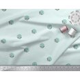 thumbnail image 2 of Soimoi Rayon Fabric Leaves & Floral Block Decor Fabric Printed Yard 42 Inch Wide, 2 of 3