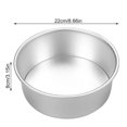 thumbnail image 3 of Cheese Cake Mold Aluminium Alloy Non-stick Pan Mousse Baking Mould with Removable Bottom  5 Inches, 3 of 10