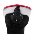thumbnail image 3 of jinwen Couvre-Chef de Club de Golf en Maille, Couvre-Chef Utilitaire Hybride, Protecteur, Étiquette Numérotée, Rouge, 3 of 8
