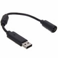 thumbnail image 3 of LEEYNEER USB Breakaway Extension Cable for Xbox 360 Wired Gamepad Controller  Black, 3 of 5
