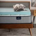 thumbnail image 1 of Serta ThermaGel 3-in Memory Foam Mattress Topper, Twin XL, 1 of 5