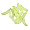 thumbnail image 1 of Simulation Bread Worm Soft Bait Maggot Worm Fake Bait Road Fishing Bait, 1 of 1