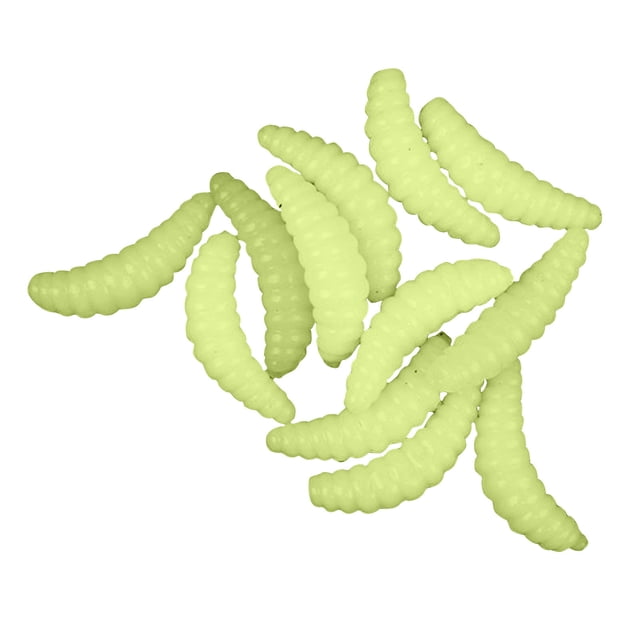 Simulation Bread Worm Soft Bait Maggot Worm Fake Bait Road Fishing Bait